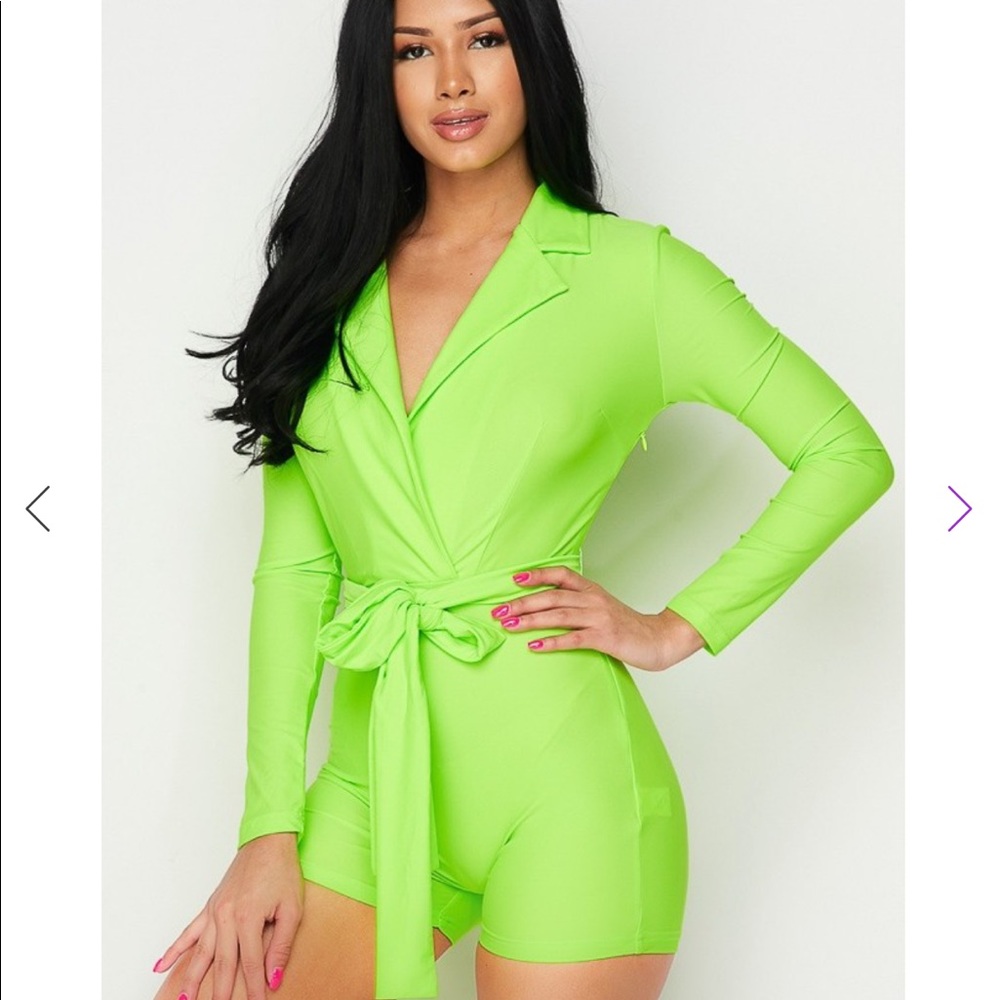 Neon Romper